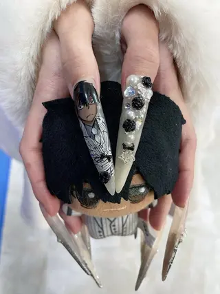 ネイル ひめか🫁 推し概念・個性派のネイルデザイン