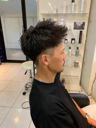 ショート 🔥メンズ特化🔥 佐藤桂崇のヘアスタイル