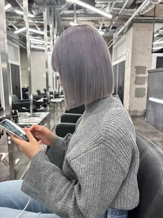 ミディアム GARTE所属・ゲンキ /カットモデル募集のヘアスタイル