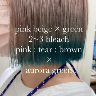 ミディアム カラー acoron.武蔵小杉所属・🌴aoi. / 海外style🌴のヘアスタイル