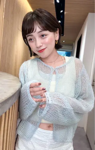 ショート 浦和/髪質改善/ボブ 縮毛矯正/大和田拓夢のヘアスタイル