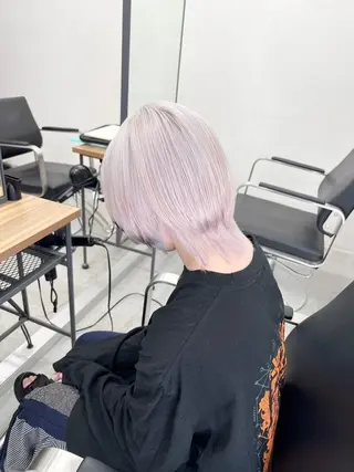 カラー ブリーチソムリエ認定 梅田茶屋町Eir辻のヘアスタイル