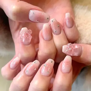 ネイル misaki🎀 coffret.のネイルデザイン