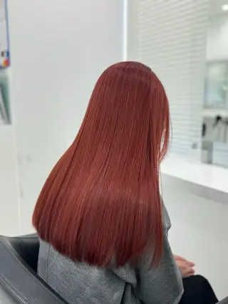 セミロング カラー ヘアアレンジ 🫧原宿艶ワンカラー /ダブルカラー🫧のヘアスタイル