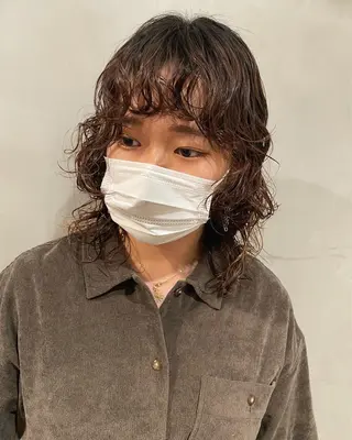 ミディアム パーマ 優作 〜圧倒的信頼〜のヘアスタイル