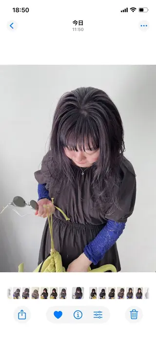 セミロング カラー パーマ ヘアアレンジ メンズ tatsumi/ボブ ウルフ/レイヤーのヘアスタイル