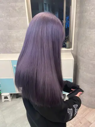 ロング ♡似合わせハイトーン ♡maiのヘアスタイル