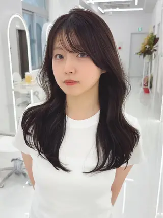 セミロング COAPLUS所属・透明感color特化 🪄cocoroのヘアスタイル