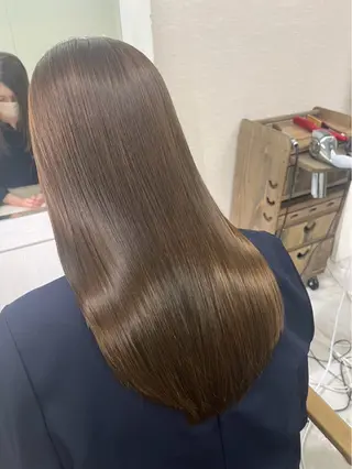 ロング カラー 髪質改善KUON所属・加賀谷 翠のヘアスタイル