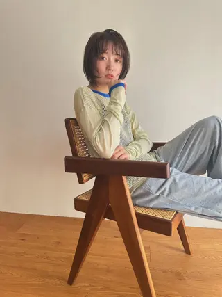 カラー 🌱加藤　胡太郎 /艶髪ストレート🌱のヘアスタイル