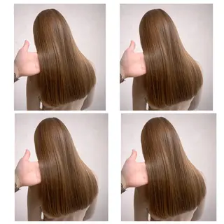 ロング カラー 京都大人女性ショート 徒歩1分/秋山のヘアスタイル