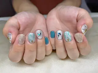 ネイル マツエク・マツパ アイブロウ Nail&eye Belire 新宿のネイルデザイン