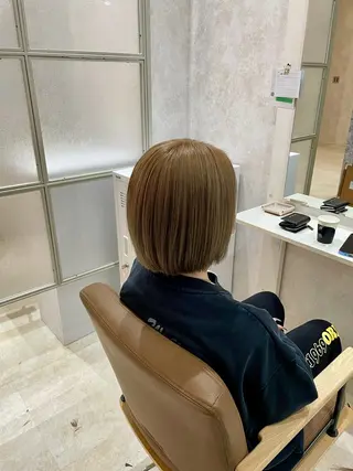 ショート カラー 透明感🫧ナチュラル 🍀りんたろうのヘアスタイル