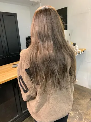 ロング カラー メンズパーマ メンズ特化ryoのヘアスタイル