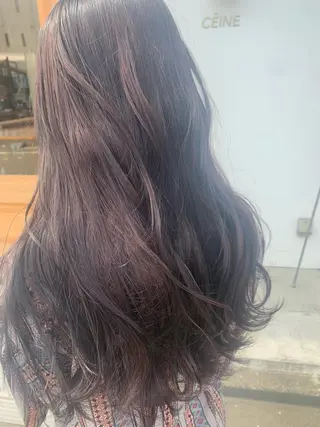 セミロング カラー 中目黒🌼 🌼ハナのヘアスタイル