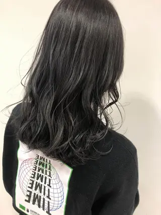 ロング カラー GLROW haruhiのヘアスタイル