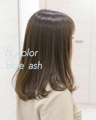 ロング カラー 斉藤 貴也のヘアスタイル