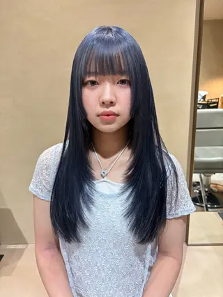 ロング ボブ/タイトアレンジ 個性派結婚式アレンジのヘアスタイル