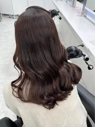 ロング カラー ♥️うる艶暖色 銀座♥️mioのヘアスタイル