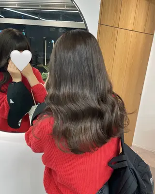 ロング カラー 澤 佑華 🎀 透明感カラーのヘアスタイル