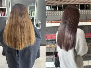 ロング design salonLia所属・色落ちまで2度綺麗な ハイトーン🪞／ミクのヘアスタイル