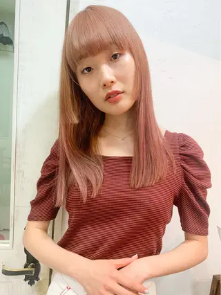 セミロング IDEA 柏の葉KOILRINKGARAGE所属・お洒落満足度 ◎💮井上のヘアスタイル