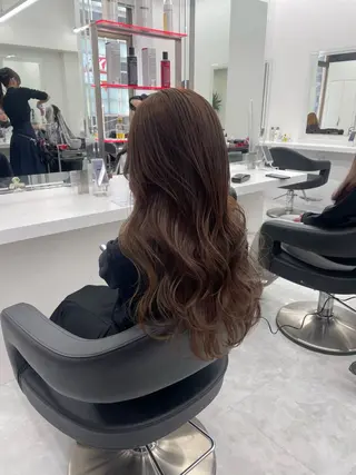 ロング カラー 🤍レイヤー/顔周り /hirari🤍のヘアスタイル