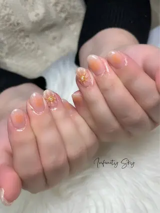 ネイル infinity skyのネイルデザイン