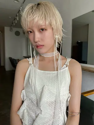 ミディアム カラー 金井京介/レイヤー /ボブパーマのヘアスタイル