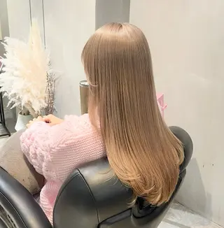 ロング カラー hayaka todaのヘアスタイル