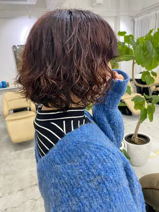 カラー fab.所属・檜 果歩のヘアスタイル