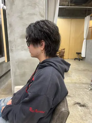 ミディアム メンズ freera kyoto 河原町三条店所属・freera 希帆 kihoのヘアスタイル