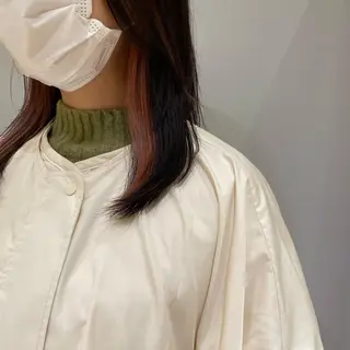 ミディアム 大橋 芽衣のヘアスタイル