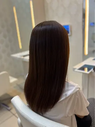 ロング はらだ すずのヘアスタイル