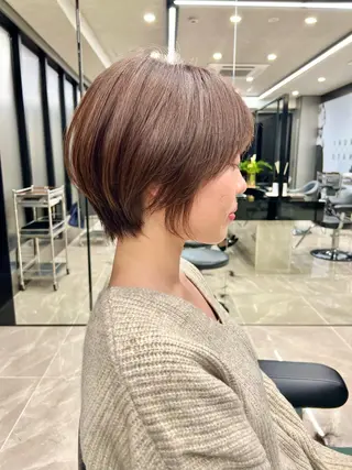 ショート カラー LA KING GINZA TOKYO所属・🧡ショートの達人 🧡SHOのヘアスタイル