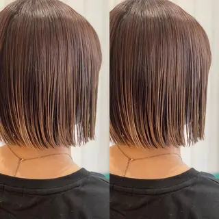 ミディアム Snaly カラー特化ページのヘアスタイル