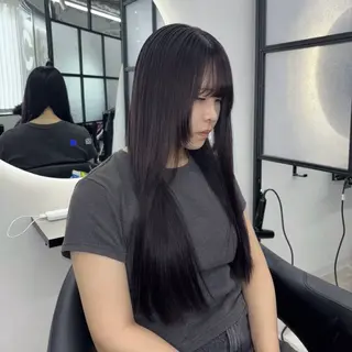 ロング カラー Ren. 🦋デザインカラーのヘアスタイル