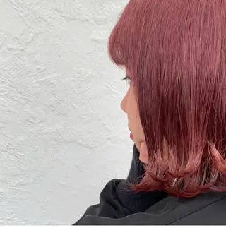 ミディアム 亀川蓮 Agu hairのヘアスタイル