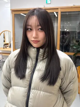 ロング カラー HI所属・高橋 珠々のヘアスタイル