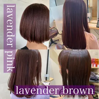 ミディアム カラー hair&eyelash Truth所属・Truth上谷綾子/ 名古屋市北区/黒川駅のヘアスタイル