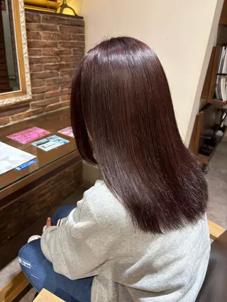 カラー 小林 咲璃のヘアスタイル