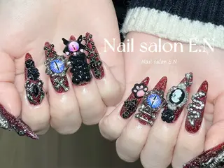 ネイル E.N🦋 長さ出し/持ち込みのネイルデザイン