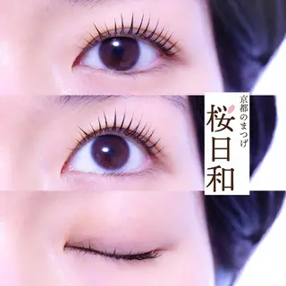 マツエク・マツパ 京都のまつげ桜日和 小島美桜のマツエク・マツパデザイン