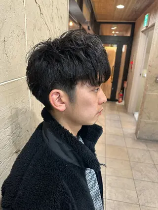 ショート メンズ 溜 一太のヘアスタイル