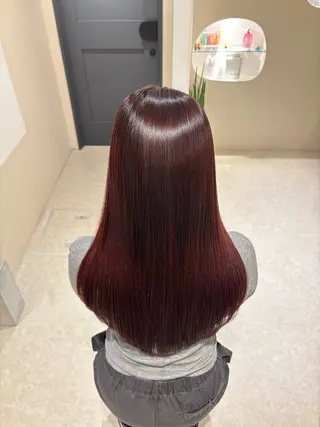 ロング カラー 篠崎 加奈のヘアスタイル