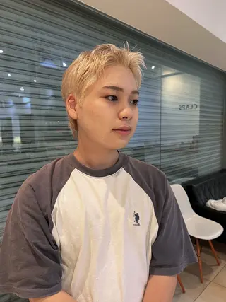 メンズ リリカ🐈‍⬛ブリー チカラー/上永谷のヘアスタイル