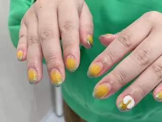 ネイル ki🍒🍒 ki ツルツルネイルのネイルデザイン