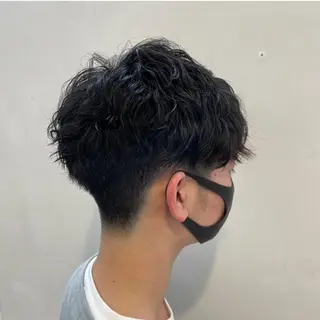 パーマ メンズ GO TODAY シェアサロン 銀座Arc店所属・デジタルパーマ🫧 韓国風ヘア🫧サクラのヘアスタイル