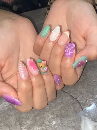 ネイル Bitty／ SENA⋆˙⟡ —のネイルデザイン