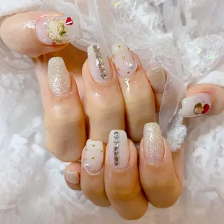 ネイル La neige* yuki 🥯🍑のネイルデザイン